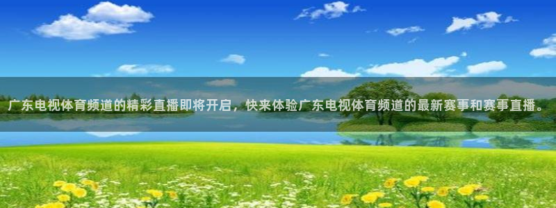 广东电视体育频道的精彩直播即将开启，快来体验广东电视体育频道的最新赛事和赛事直播。